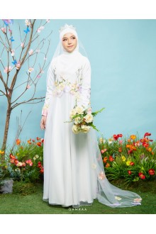BUTTERGOLD DRESS OFFWHITE